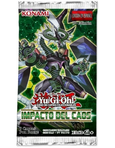 Sobre de Impacto del Caos Yu-Gi-Oh! (9 cartas) Español