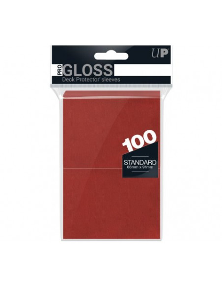 Sleeves Ultra Pro Gloss Red(66x91mm) (100)