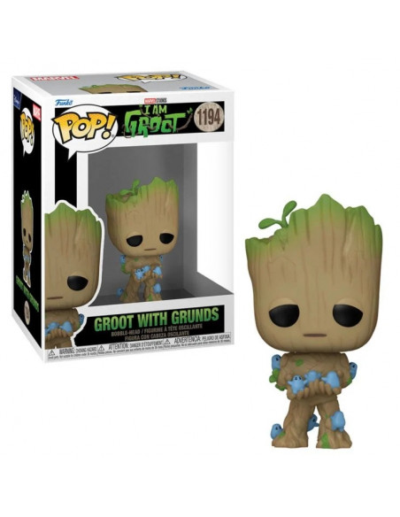 Funko Pop Groot with Grunds. I am Groot