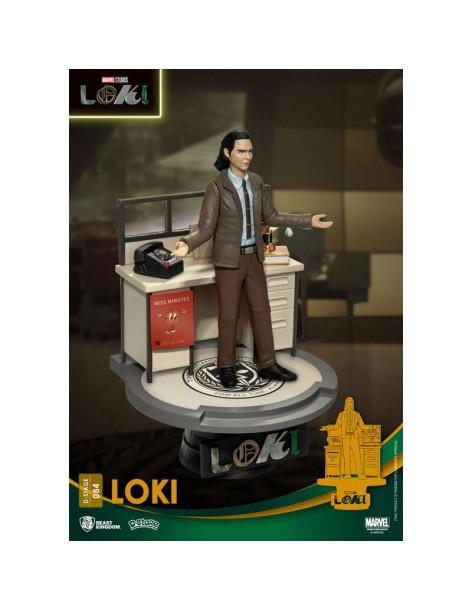 Diorama Loki TVA. Loki  - Diorama Loki TVA PVC D-Stage Closed Box Version 16cm. Wandavision