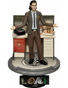 Diorama Loki TVA. Loki  - Diorama Loki TVA PVC D-Stage Closed Box Version 16cm. Wandavision 2