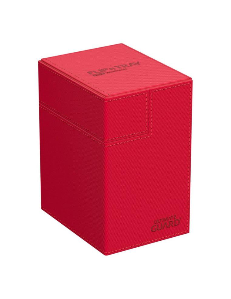 Flip'n'Tray Deck Case 133+ XenoSkin Red. Ultimate Guard  - Flip'n'Tray Deck Case 133+ XenoSkin Red. Ultimate Guard