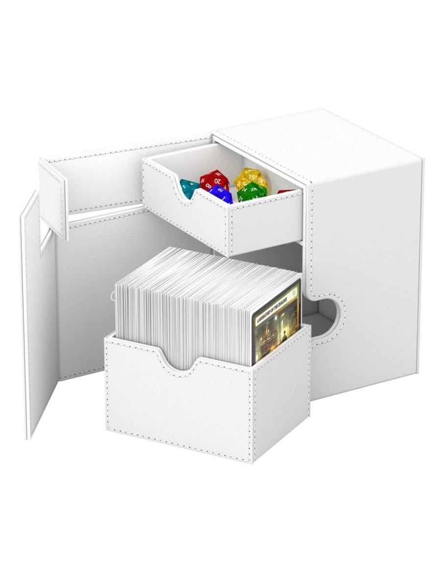 Flip'n'Tray Deck Case 133+ XenoSkin White. Ultimate Guard  - Flip'n'Tray Deck Case 133+ XenoSkin White. Ultimate Guard