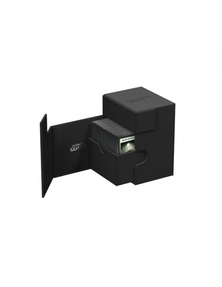 Flip'n'Tray Deck Case 133+ XenoSkin Black. Ultimate Guard