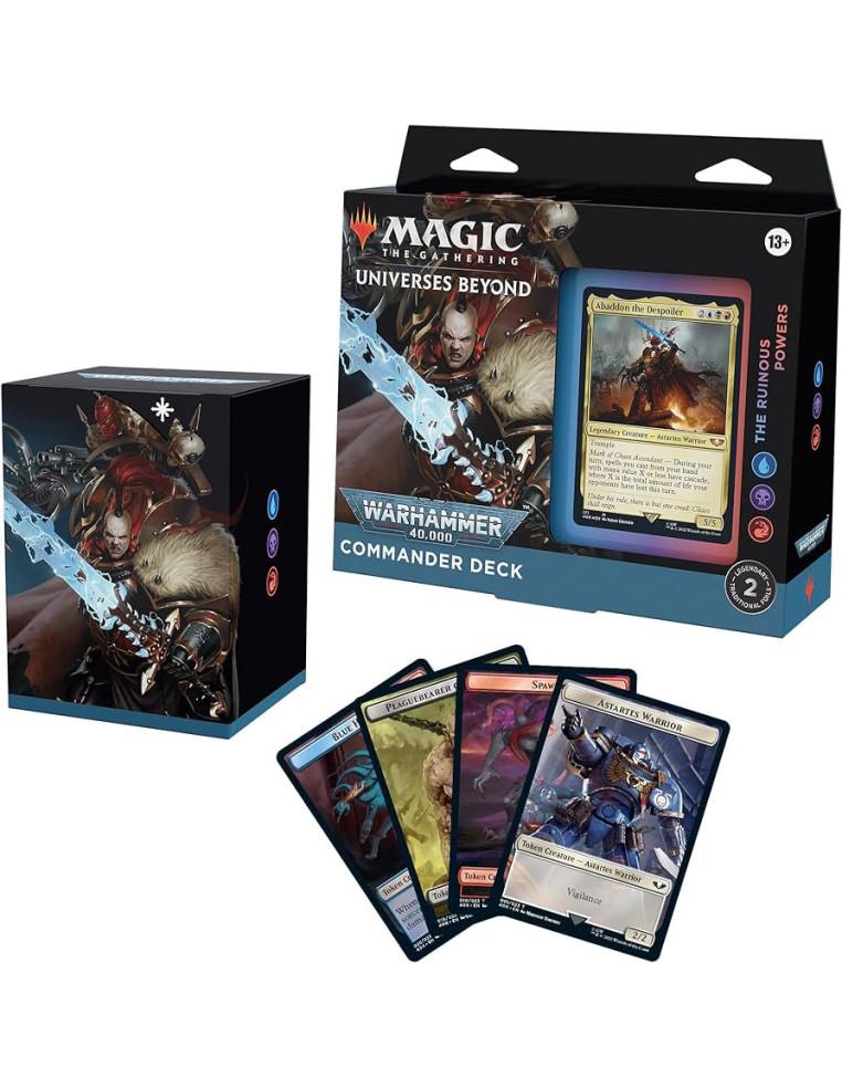 MTG. The Ruinous Powers (English). Warhammer 40K Commander Deck