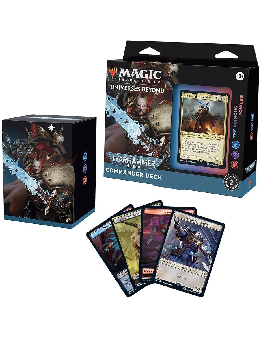 MTG. The Ruinous Powers (English). Warhammer 40K Commander Deck  - MTG. The Ruinous Powers (English). Warhammer 40K Commander De