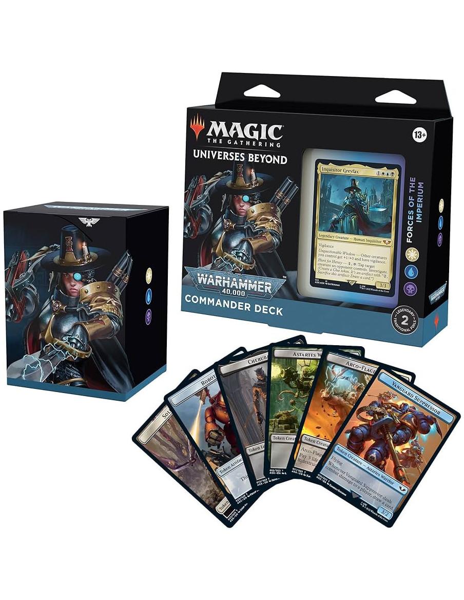 MTG. Forces of the Imperium (English). Warhammer 40K Commander Deck  - MTG. Forces of the Imperium (English). Warhammer 40K Comm