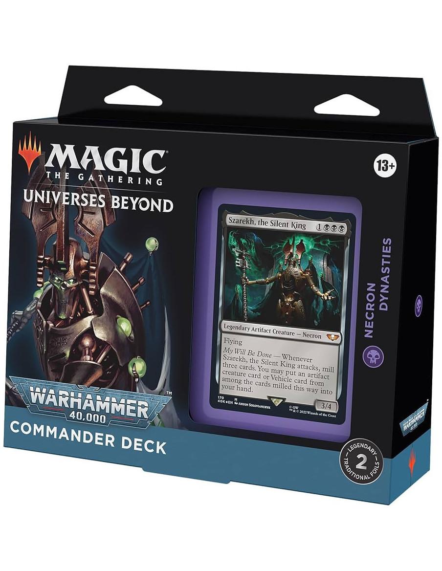 MTG. Necron Dynasties (English). Warhammer 40K Commander Deck  - MTG. Necron Dynasties (English). Warhammer 40K Commander Deck