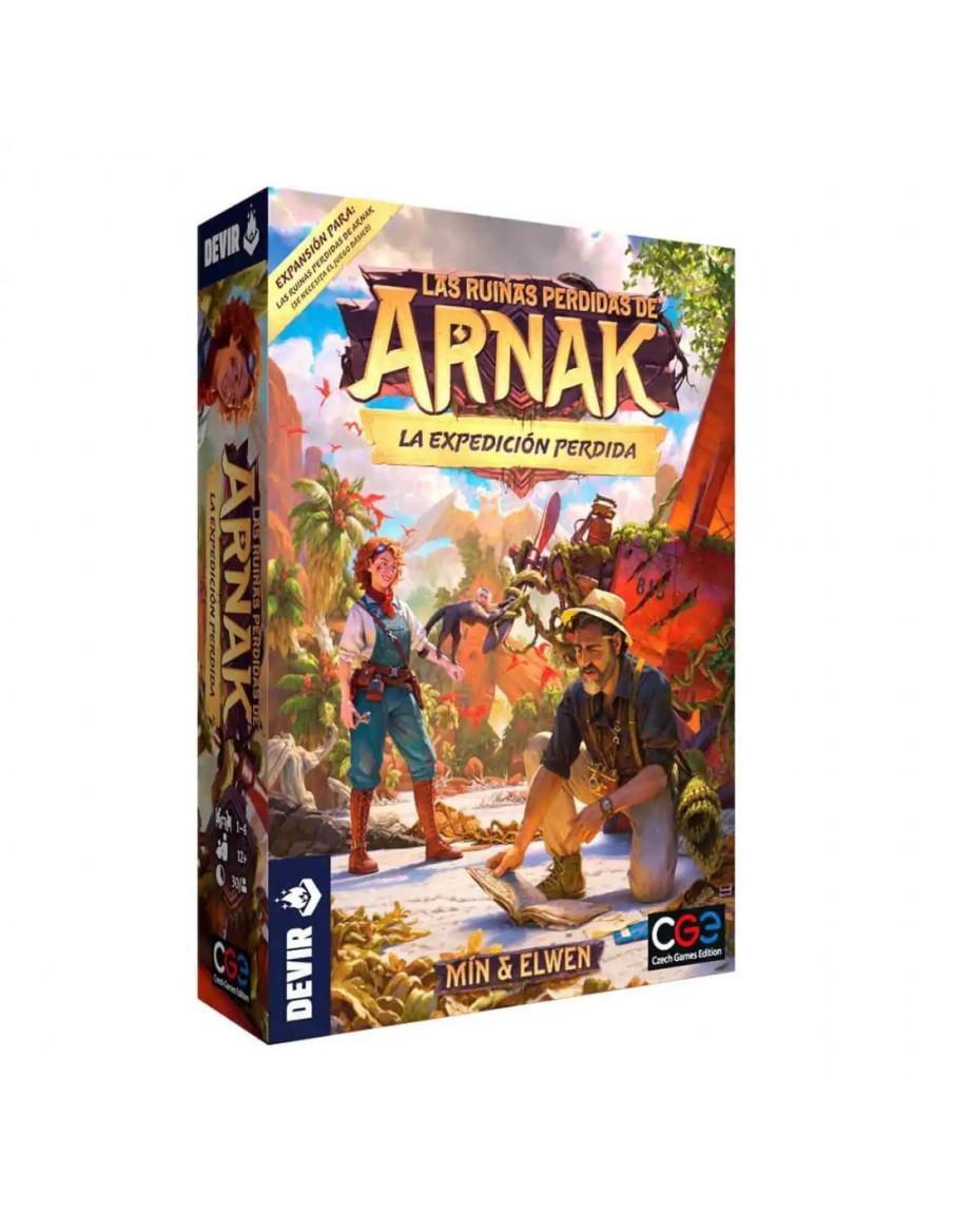 Las Ruinas Perdidas de Arnak: La Expedición Perdida  - Es necesario el juego base "Las Ruinas Perdidas de Arnak" para utilizar e