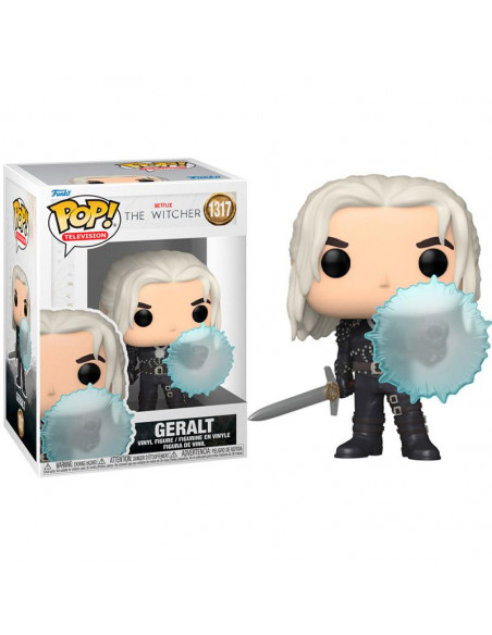 Funko Pop. Geralt con Escudo. The Witcher