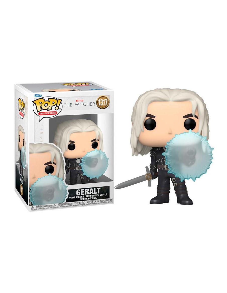 Funko Pop. Geralt con Escudo. The Witcher