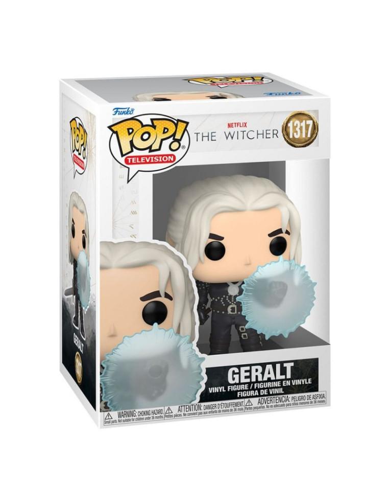 Funko Pop. Geralt con Escudo. The Witcher  - Funko Pop. Geralt con Escudo. The Witcher