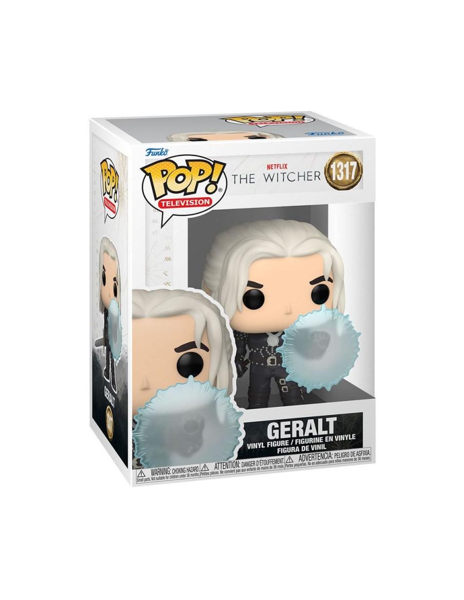 Funko Pop. Geralt con Escudo. The Witcher  - Funko Pop. Geralt con Escudo. The Witcher