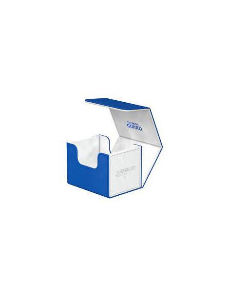 Ultimate Guard Sidewinder Deck Case 100+ XenoSkin SYNERGY Blue/White  - Ultimate Guard Sidewinder Deck Case 100+ XenoSkin SYNERG