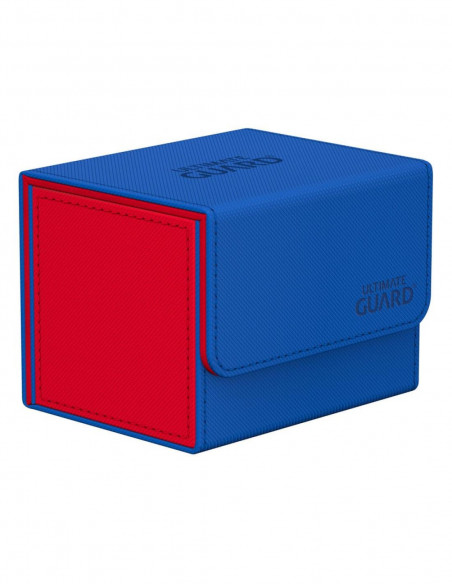 Ultimate Guard Sidewinder Deck Case 100+ XenoSkin SYNERGY Blue/Red