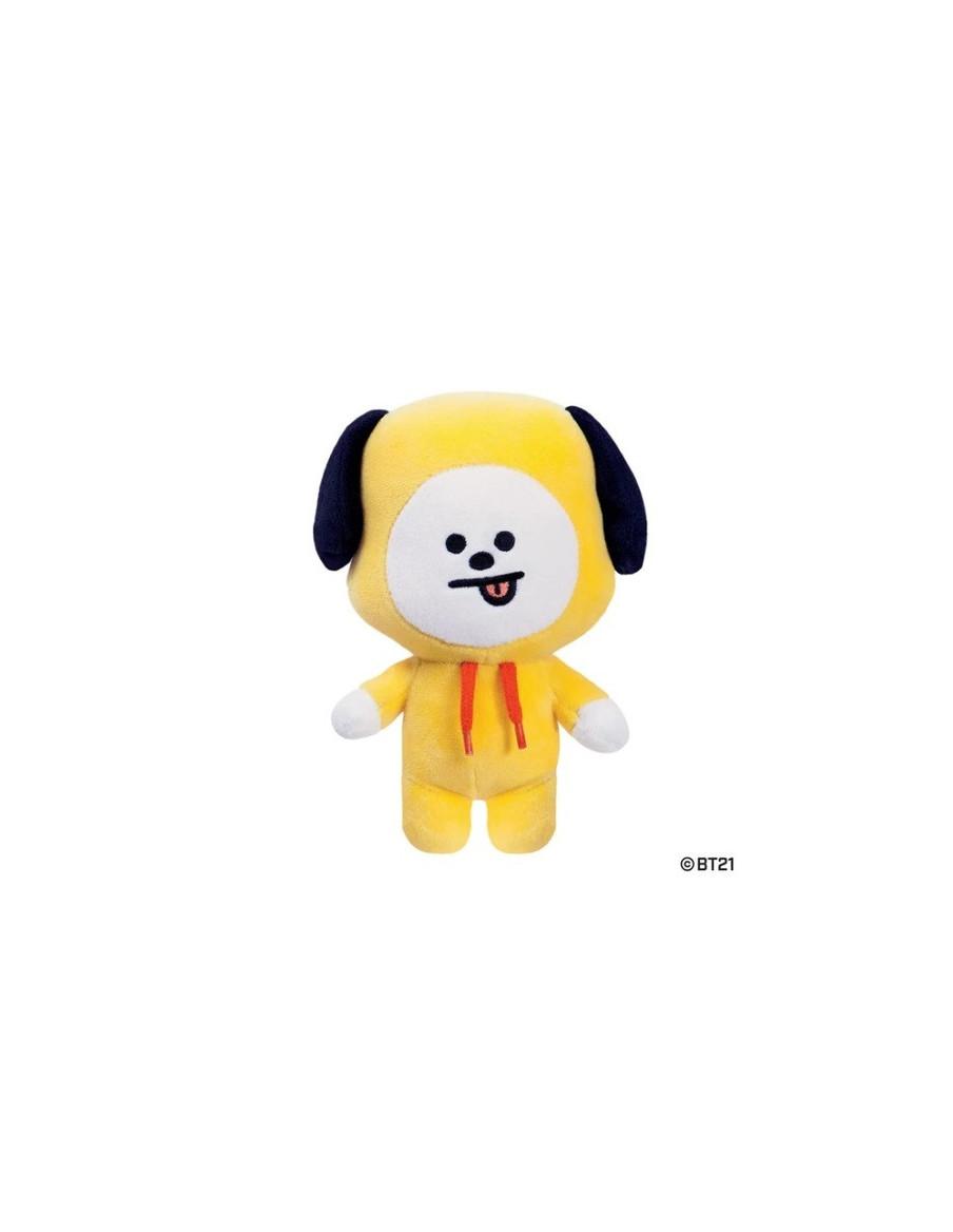 Peluche Chimmy 18cm. BT21  - Diseñado por Jimin de BTS Peluche fabricado en felpa. Mide aproximadamente 18 cm. Lavar a mano. Sec