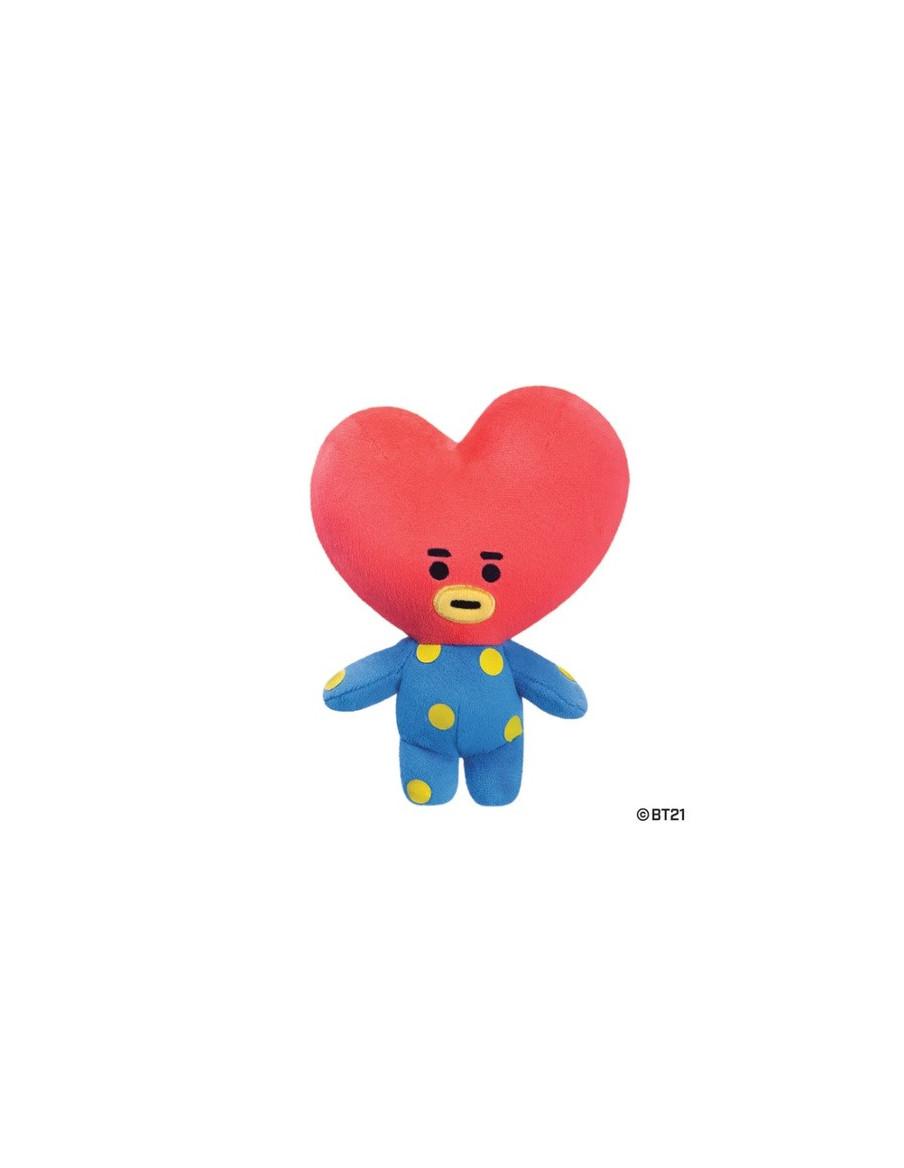 Peluche Tata 18cm. BT21  - Diseñado por V de BTS Peluche fabricado en felpa. Mide aproximadamente 18 cm. Lavar a mano. Secar al 