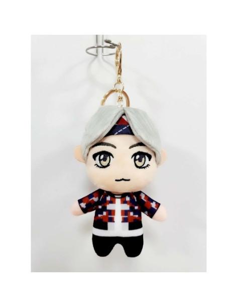 Key Ring Tiny Tan V. BTS  - Llavero peluche fabricado en fibra de poliéster. Medidas 7x12 cm.