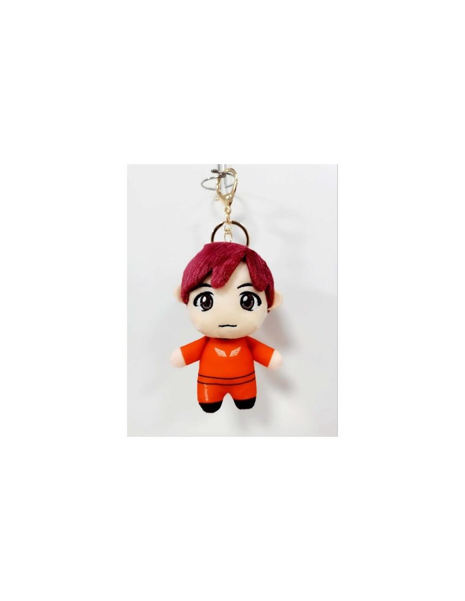 Llavero Tiny Tan J-Hope. BTS  - Llavero peluche fabricado en fibra de poliéster. Medidas 7x12 cm.