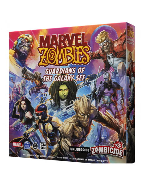 Marvel Zombies: Guardians of the Galaxy set (Spanish)  - 