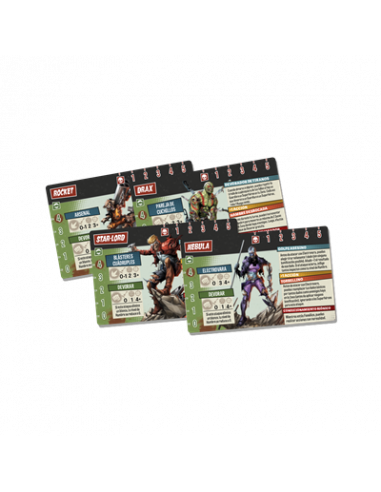 Marvel Zombies: Guardians of the Galaxy set (Spanish)  - 