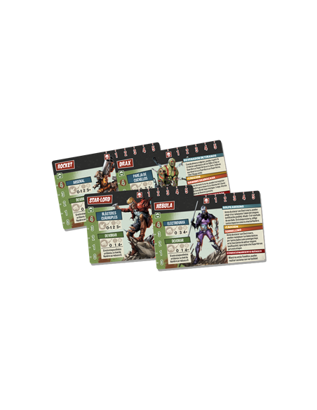 Marvel Zombies: Guardians of the Galaxy set (Spanish)  - 