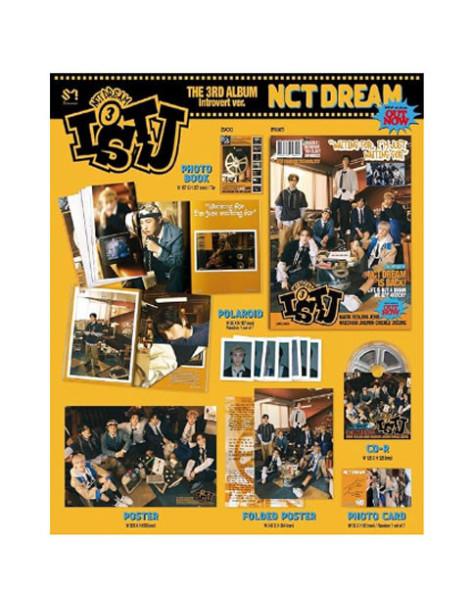 NCT DREAM - ISTJ Photobook ver. (3rd Album)  -  Versiones: Introvert (naranja), Extrovert (azul) Contenido: - Libro tipo revista 2