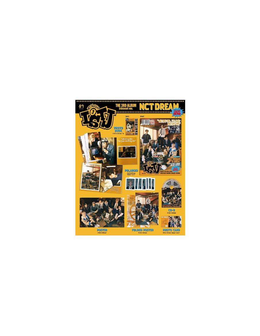 NCT DREAM - ISTJ Photobook ver. (3rd Album)  -   Versiones: Introvert (naranja), Extrovert (azul) Contenido: - Libro tipo revist