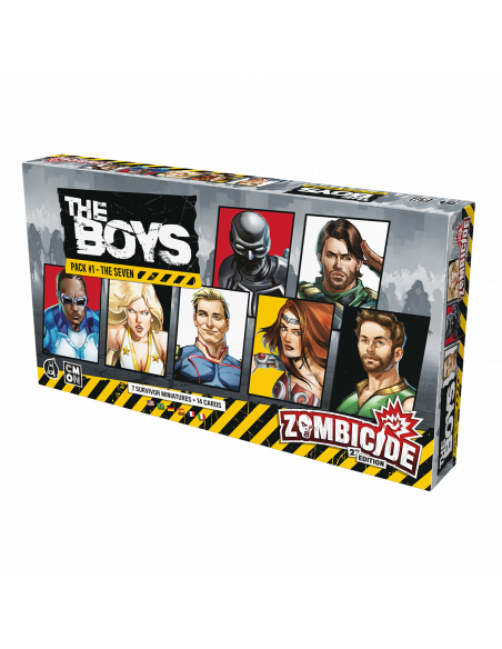 Zombicide 2nd Edition Character Pack 1. The Seven. The Boys  - Zombicide 2nd Edition Character Pack 1. The Seven. The Boys