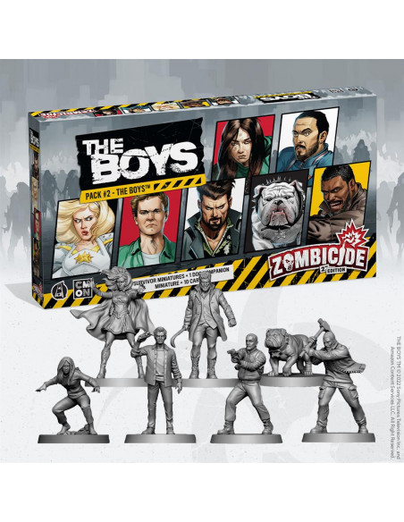 Zombicide 2nd Edition Character Pack 2. The Boys. The Boys