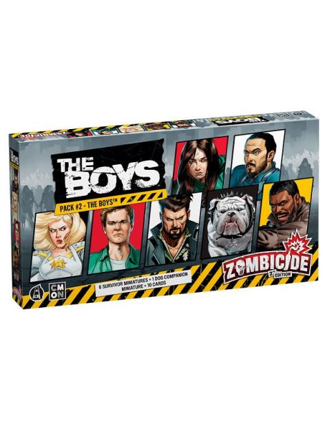 Zombicide 2nd Edition Pack de personajes 2. The Boys. The Boys  - Los superhumanos, conocidos coloquialmente como Súper, poseen  2