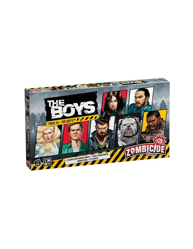 Zombicide 2nd Edition Pack de personajes 2. The Boys. The Boys  - Los superhumanos, conocidos coloquialmente como Súper, poseen 