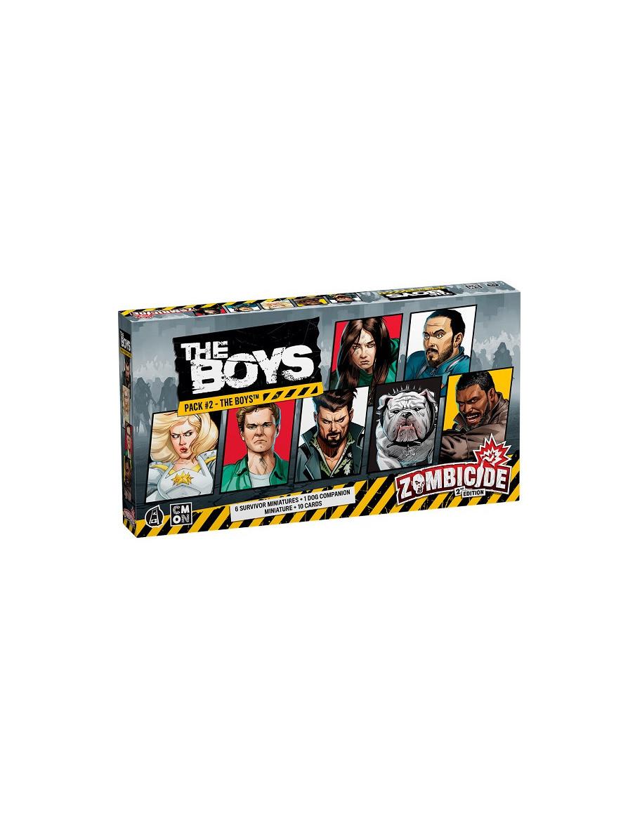 Zombicide 2nd Edition Pack de personajes 2. The Boys. The Boys  - Los superhumanos, conocidos coloquialmente como Súper, poseen 