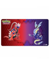 Pokemon. Koraidon and Miraidon playmat. Ultra Pro  -   Pokemon. Koraidon and Miraidon playmat. Ultra Pro 