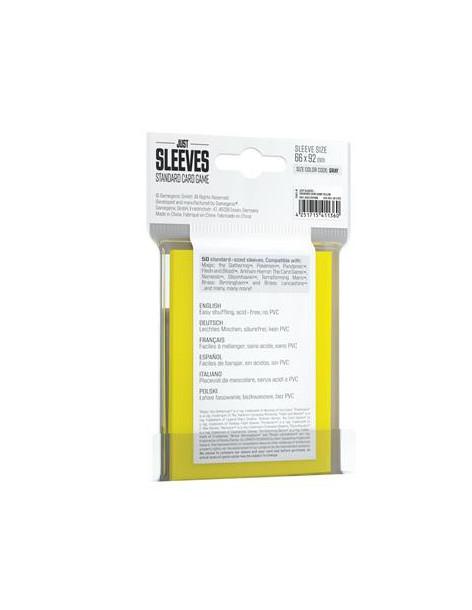Fundas Amarillo Just Sleeves Estandar (66x92)(50)  -  2