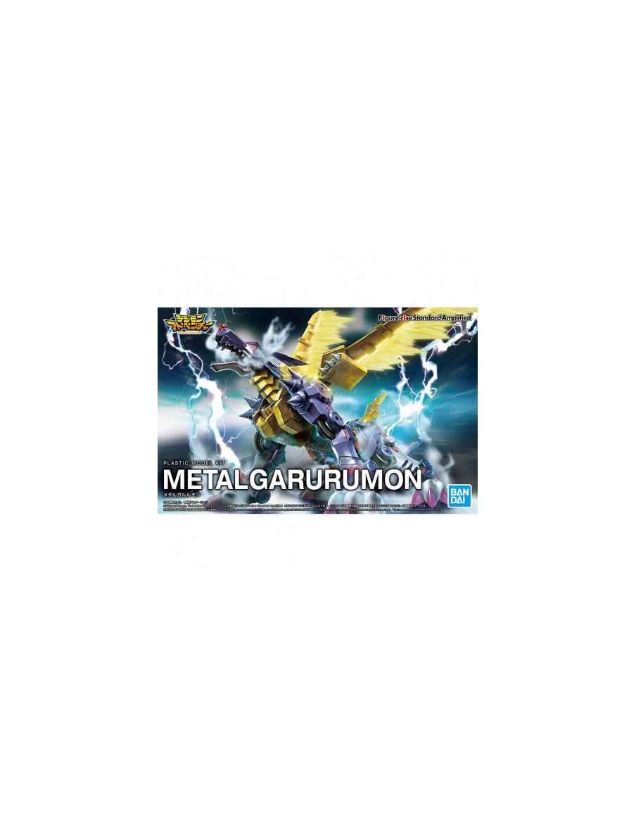 Figura Metal Garurumon (Amplified) Model Kit  Digimon Figure-Rise Standard Amplified