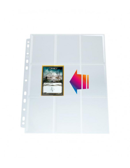 Ultra Pro Platinum 9-Pocket Pages (100)