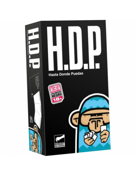 H.D.P.Hasta donde puedas  - The ideal game for your inner child  (If your inner child is an HDP)  Complete the black card statem