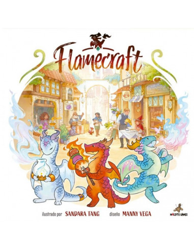 Flamecraft. Board Game (Spanish)