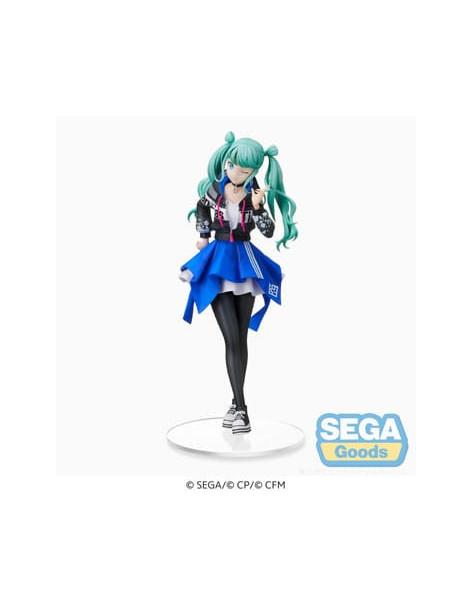 Figura Sega.Hatsune Miku. Street Sekai Miku 21 cm (Caja Dañada)  -