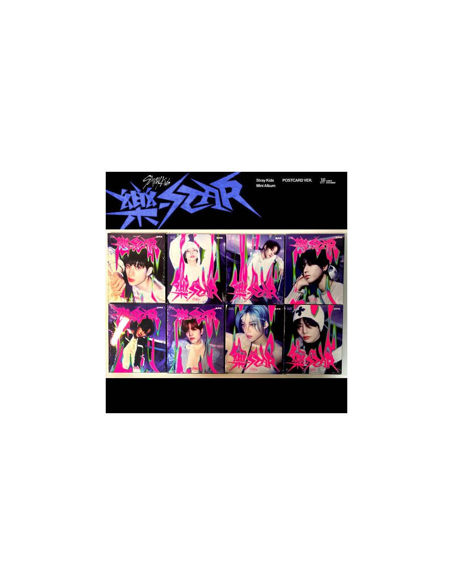 STRAY KIDS - Rock-Star (8th Mini Album) Postcard Ver.  - STRAY KIDS - Rock-Star (8th Mini Album) Postcard Ver.Bang Chan, Lee Kno