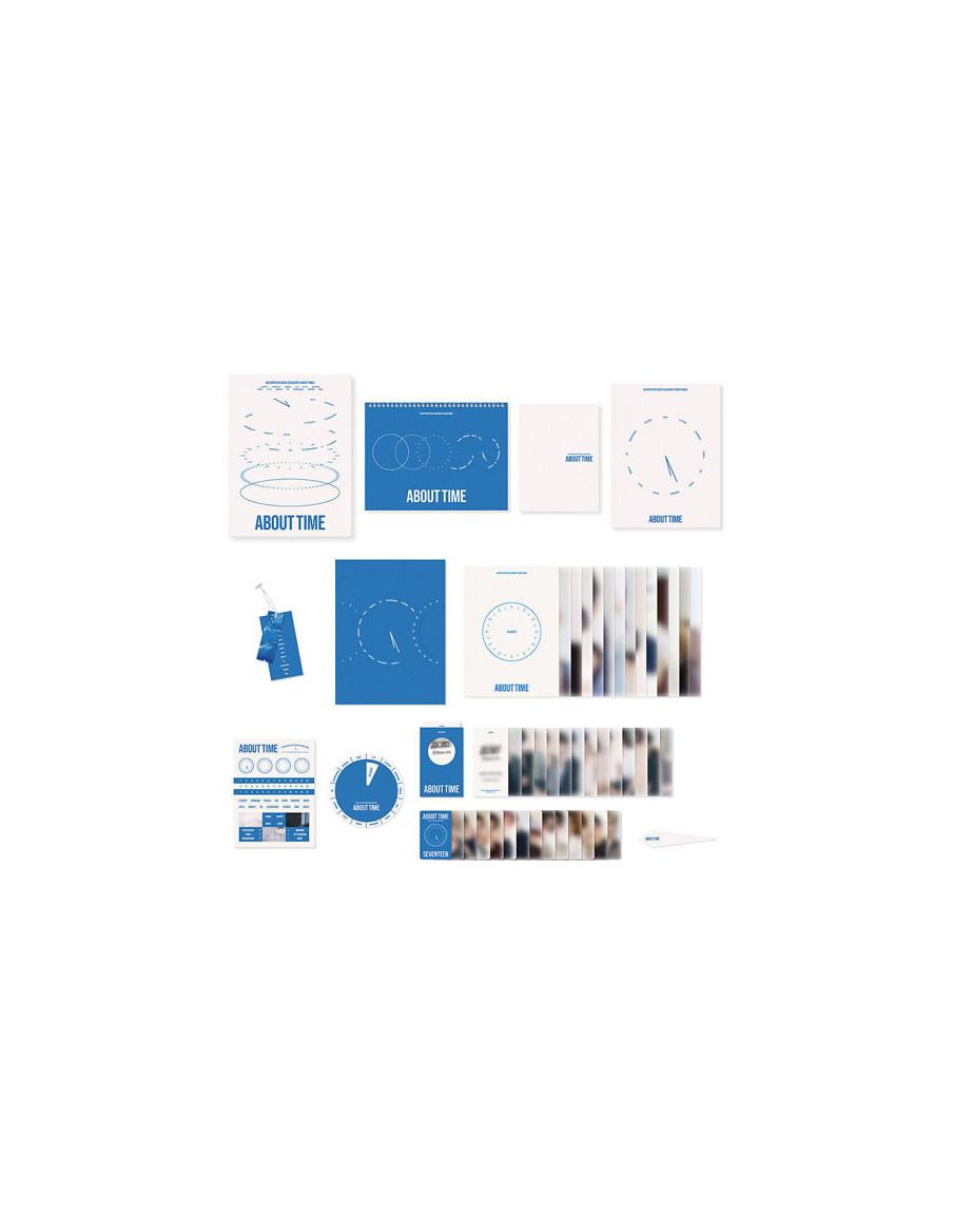 SEVENTEEN - 2024 SEASON'S GREETINGS - Caja completa  - - Caja- Calendario de escritorio 13 meses- Agenda de 184 páginas)- Libro 