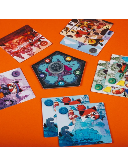 Red Panda. Board Game (Spanish, Portuguese)  - 