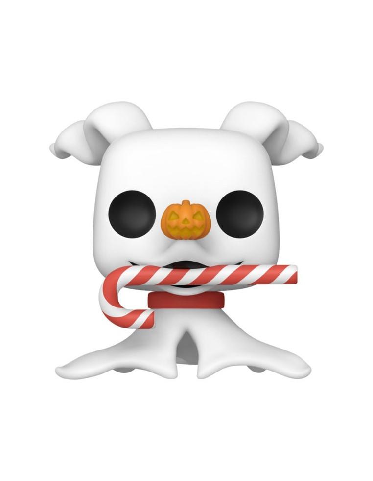 Funko Pop. Zero con Bastón de Caramelo. Pesadilla Antes de Navidad  - Funko Pop. Zero con Bastón de Caramelo. Pesadilla Antes de