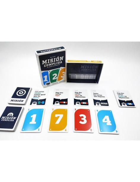 Mision Cumplida. Juego de Mesa  - En Misión Cumplida vuestro objetivo será cumplir la mayor cantidad de retos posibles antes de  2