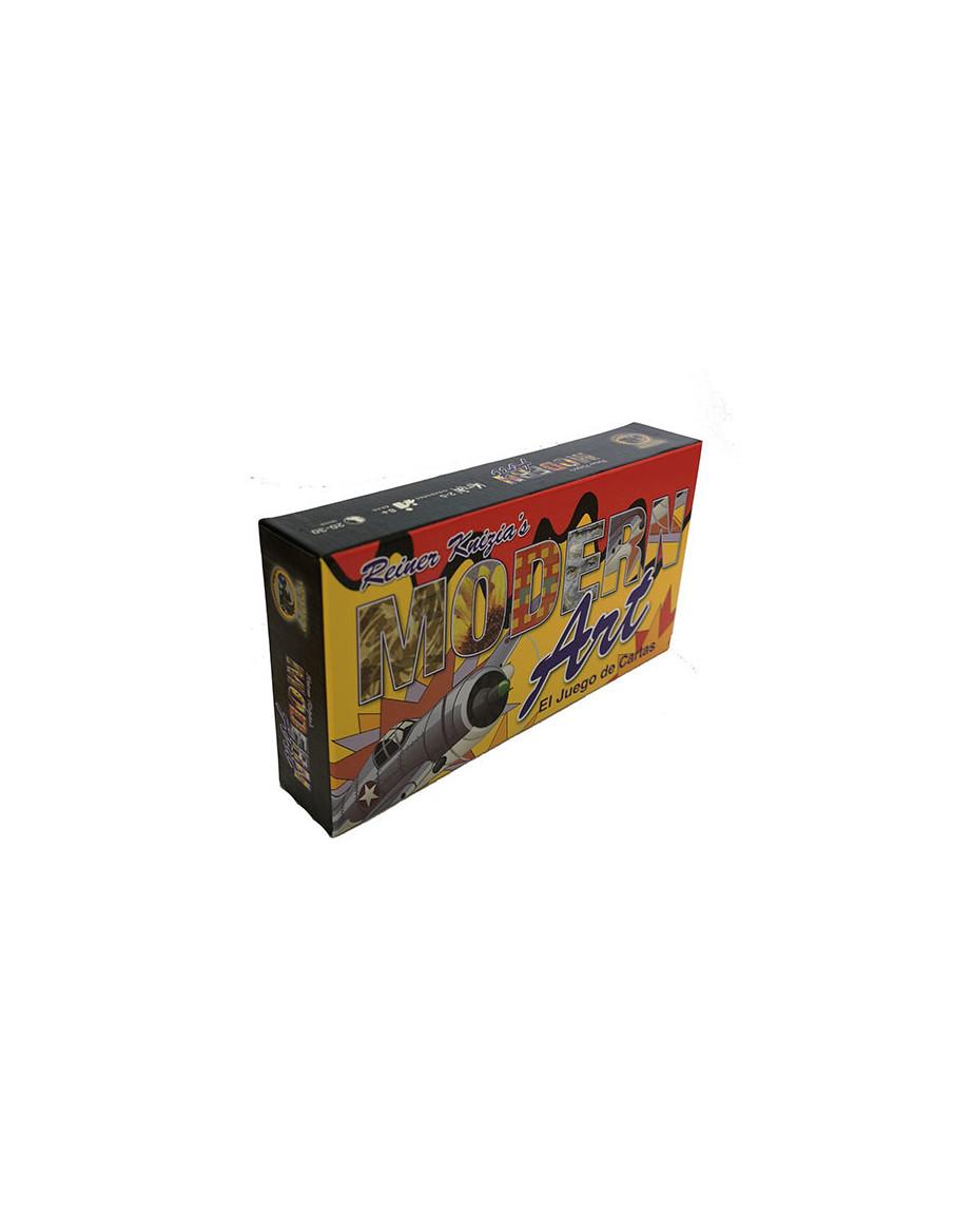 Modern Art (Spanish)  - En Modern Art, the Card game (el juego de cartas) los jugadores son críticos de arte, coleccionistas y d