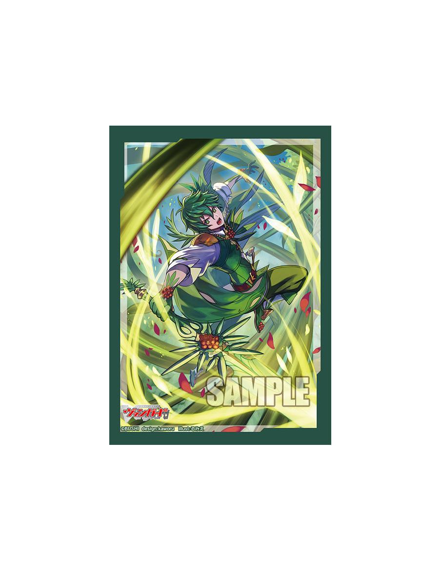 Bushiroad Mini Sleeves. Viridiscent Flash Rorowa. (70)