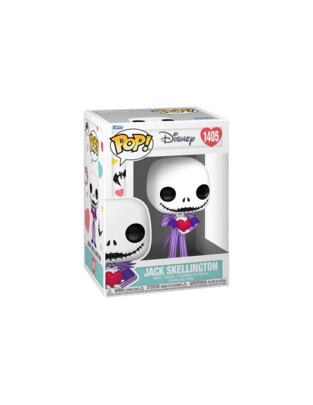 Funko Pop. Jack Skellington San Valentin. Pesadilla antes de Navidad