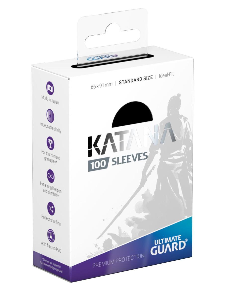 Ultimate Guard Standard Sleeves Katana Black (100)