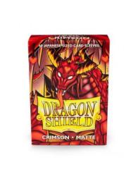 Fundas Dragon Shield Tamaño Japonés (59x86mm) - Carmesí / Crimson Mate (60)  - Fundas Tamaño Yu-Gi-Oh! y Vanguard!Japannes Size